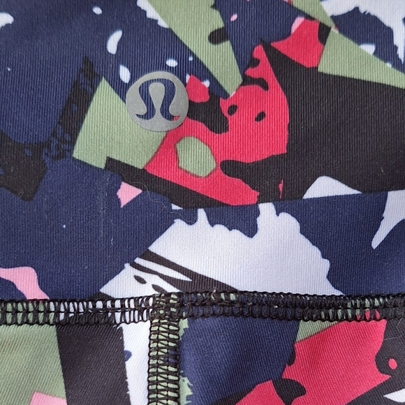 Lululemon Wunder Under Pant III(full on lux) Pop Cut Boom Juice. Womens size 4 - Picture 5 of 6